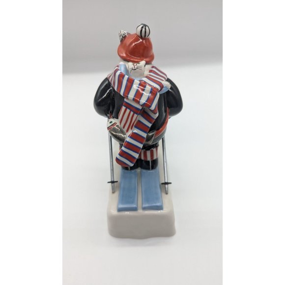 Villeroy and Boch Benedikt and friends Skier by Rosemarie Benedikt Ceramic Cat - Picture 5 of 6